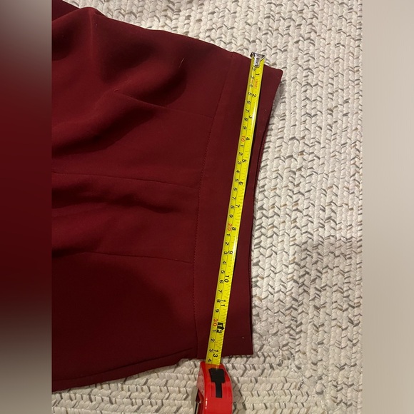 Ensemble dark red deal from zara oversized blazer and matching pants size XS - Picture 7 of 9